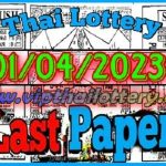 Thai National Lottery Last Paper Magazine Tips 01.04.2023