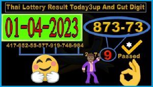 Thailand Lottery Today Cut Digit Joker Pair Results 01-04-2023