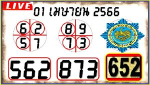 Thailand lottery 2down Master Gold Single Direct Pair 01/04/23