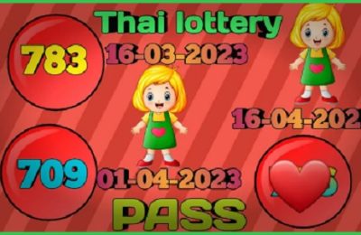 Thai Lottery 3d Non-Missed Pass Formula Vip Tip 16th April 2023