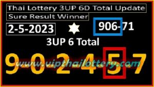 Thai Lottery 3up 6D Total Update Sure Numer 02.05.2023