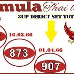 Thai Lottery 3up Direct Set Total Pass Formula 16.04.2566