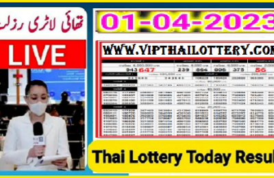 Thai Lottery Today Result