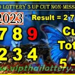 Thailand Lottery Down Non-Missed Cut Total Sure Number