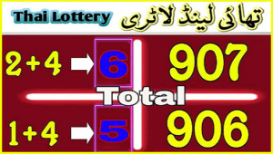 Thai Lottery Today TF 100% Cut Number Digit Total 01-10-2024