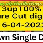 Thailand Lotto 3up 100% Sure Cut Single Digit Tips 16.04.2023