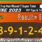 Thai Lottery Non-Missed 7 Super Total Vip Tricks 01 June 2023