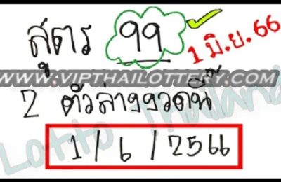 Thailand Lottery Result Live Sure Number Tips 1st June 2023