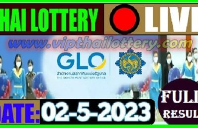 Thailand Lottery Results 020523 – Thai Lottery 2nd May 2566