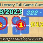 Thailand Lottery VIP 3D Number Full Game Guess 01-06-2023