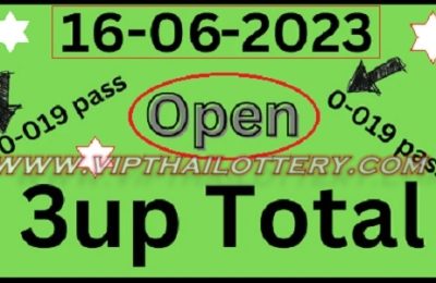 Thai Lottery Sure Tips Today Cut Total Formula Open 16-06-2023
