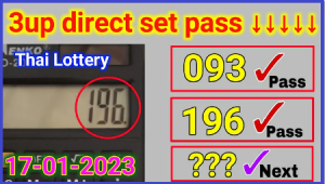 Thai Lotto Tips Final Tandola Direct Set Pass 01.07.2023