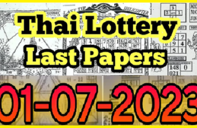 Thailand Lottery Official Bangkok Last Paper 01.07.2023