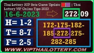 Thailand Lottery Online Vip Tips 3D Setes Game Update