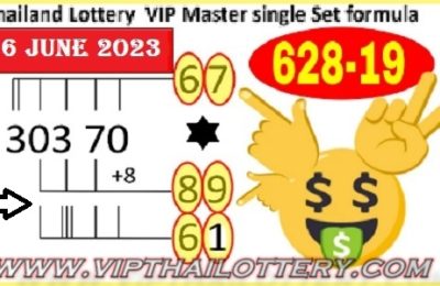 Thailand Lottery VIP Master Single Set Formula 16 June 2023