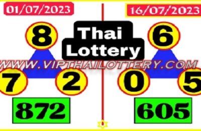 Thai Lotto Master Single Digit Ohio Pass Trick Result 16-7-2023