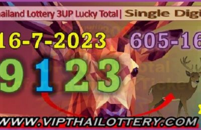 Thailand Lottery 3UP Lucky Total Single Digit 16th July 2023