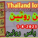 Thailand Lottery Routine 05 Draw Pass Prize Bond GTL 01.8.2023