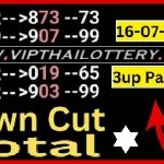 Thailand Lotto Online Down Cut Pair Total 16th July 2023