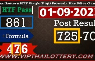Thai Lottery HTF Single Digit Formula Non Miss Game Formula 01-9-2023