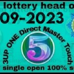 Thai Lottery One Direct Master Touch 100% Sure Number 01/09/23