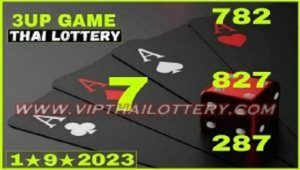 Thai Lottery Today Single Digit Open VIP Pass 01 September 2023