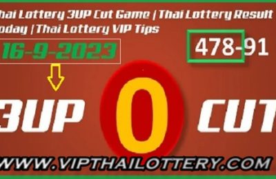 Thai Lottery 3UP Cut Game Today VIP Tips 16-09-2023