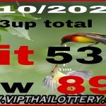 Thai Lotto 3D Pair Open Prediction Total Formula 01-10-2023