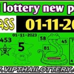 Thai Lottery 3D Pass New Non Miss Touch Paper 01-11-2023