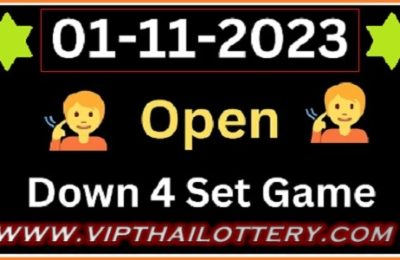 Thai Lottery Down Game Single Digit Touch 1st November 2566