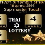 Thai Lottery Live 3up Master HTF Rumble Touch 16th October 2023