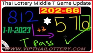 Thai Lottery Middle T Game Update First Formula Pass 01.11.2023