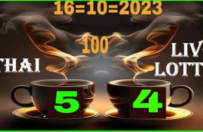 Thai Lottery Tips 100% Down Touch 2D Open Number 16-10-2023