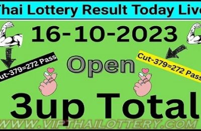 Thai Lottery Today Live Cut Total Sure Digit 16.10.2023