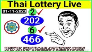 Thailand Lottery 3up Non Missed Totals Formula 01-11-2023