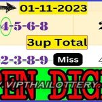 Thailand Result Today Sure Tips Cut Total Open 01-11-2023