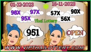 Thailand Lottery Single Vip Set With jora Rotten Formula 1.12.2023