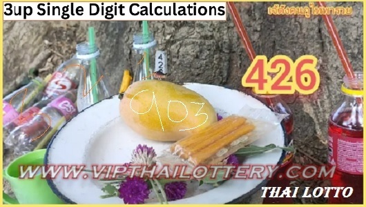 Thai Lotto Down 3up Single Digit Calculation Final 01 March 2025