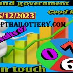 Thailand Government Lottery Down Touch Result 16-12-2023