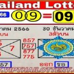 Thailand Lottery 3D Tips 99% Sure Number 30th December 2023