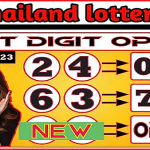 Thailand Lottery Cut Digit Open New Vip Good Pair Digit 30-12-23