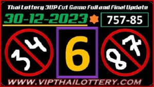 Thailand Lottery Cut Game Full and Final Update 30-12-2023