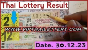 Thailand Lottery Results Today Live 30 December 2023