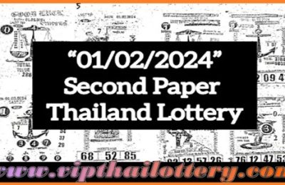 Thai Government Lottery Second Paper Out 01 February 2567