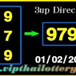 Thai Lottery 3up 100% Direct Set wining chance 01/02/2567