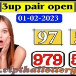 Thai Lotto 3up Pair Open Digit Set Final Route Chart 01-2-2024