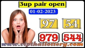 Thai Lotto 3up Pair Open Digit Set Final Route Chart 01-2-2024