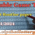 Thai Lotto Down Set Double Game Chart Routine Tips 17/01/2024