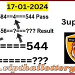 Thailand Lottery Online Down Touch 2 Set Pair Formula 17.01.2024