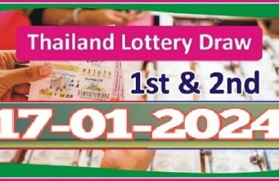 Thailand Lotto Result First Prize Mega Jackpot 17.01.2024